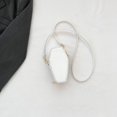 thumbnail image 4 of Pochettes pour Femmes Mode Sac de Voyage Transparent Pochette en PVC+Pu (Blanc S), 4 of 10