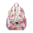 thumbnail image 2 of Sac à Dos Scolaire Design Floral Esthétique Bretelles Rembourrées Réglables Sac de Poitrine Durable Résistant à l'Eau pour Usage Quotidien, 2 of 6