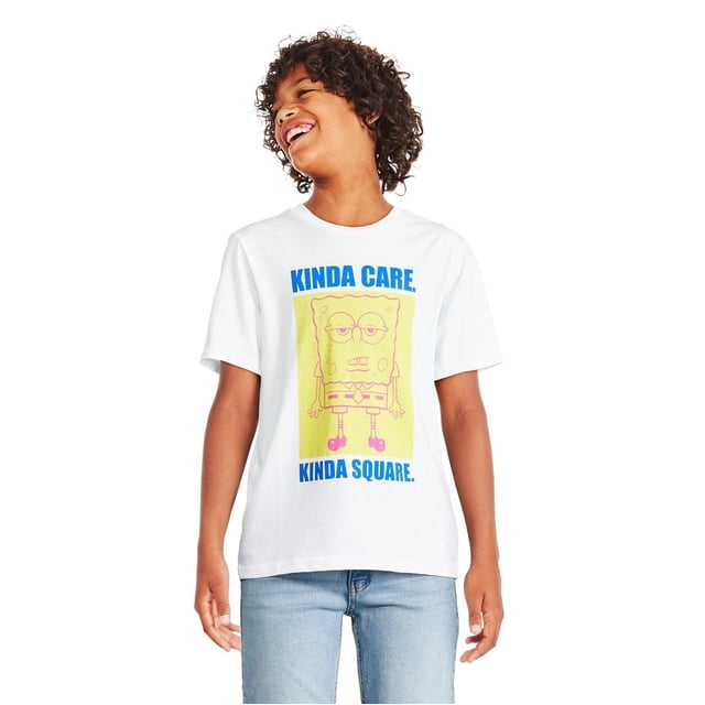 SpongeBob SquarePants Boys' Short Sleeve Tee