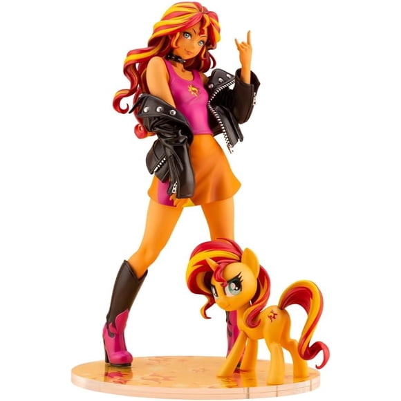 My Little Pony Figurine Statique de 8 Pouces Bishoujo - Scintillant Coucher de Soleil