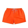 thumbnail image 4 of Birdeem Mens Shorts Mens Casual Surfing Solid Color Drawstring Elastic Quick-Dry Beach Shorts, 4 of 10