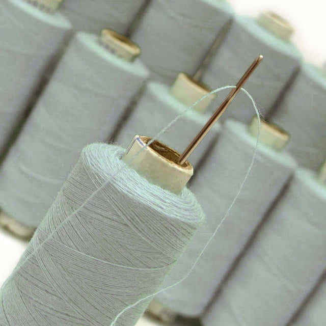 20 Pcs New Spun Quilting Sewing Orange Supplies Wholesale Spool Polyester Thread