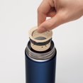 thumbnail image 2 of Zojirushi Stainless Mug with Tea Leaf Filter SM-JTE46, Deep Blue, 2 of 4