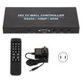 thumbnail image 2 of Video Wall Processor, 4 Channel Iron Plug And Play Video Wall Controller 110-240V 4K And 60Hz  For TV US Plug, 2 of 8