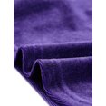 thumbnail image 5 of INSPIRE CHIC Camisole Courte Froncée en Velours pour Femme à Col en V Profond Croisé Portefeuille m Violet, 5 of 5