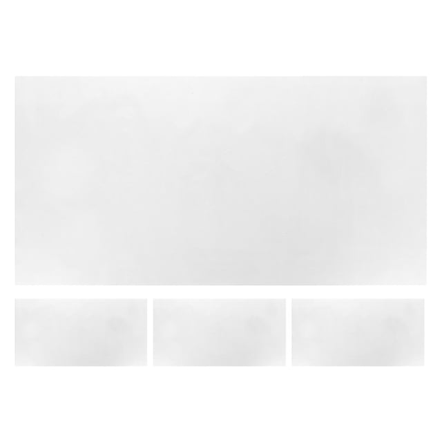 4pcs Dry Erase White Board Sheets Static Whiteboard Sticker Office Removable Erasable Stickers Portable Film For Kids Drawing