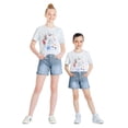 thumbnail image 3 of Short en denim mi-long imprimé George pour filles, 3 of 6