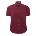 thumbnail image 1 of Russell Collection Mens Short Sleeve Easy Care Fitted Shirt, 1 of 2