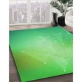 thumbnail image 3 of Ahgly Company Machine Washable Indoor Rectangle Transitional Neon Green Area Rugs, 2' x 5', 3 of 7