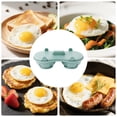 thumbnail image 4 of Upgraded Microwave Double Egg Poacher Steamer Kitchen Cooking Gadget For Quick Breakfast, 4 of 6