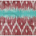 thumbnail image 4 of oneOone Organic Cotton Poplin Twill Fabric Chevron Ikat Printed Craft Fabric BTY 42 Inch Wide, 4 of 4
