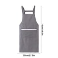 thumbnail image 3 of fheaev Summer Canvas Apron Breathable Workwear Adult Fashion, 3 of 6