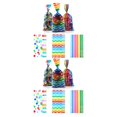 thumbnail image 2 of Wisewang Sac de Fête avec Motifs Uniques Ajoutant une Touche d'Ambiance à Toute Occasion Tenant des Bonbons Sac de Bonbons Sac de Fête Sac-Cadeau 2 Ensembles, 2 of 6