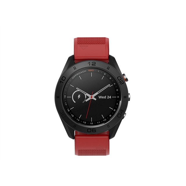 DPTALR Soft Silicone Strap Replacement Watch Band For Garmin Approach S60 Smartwatch
