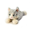 thumbnail image 1 of Chat Gris Warmies - Peluche Douillette Chauffable Parfumée à la Lavande, 1 of 2