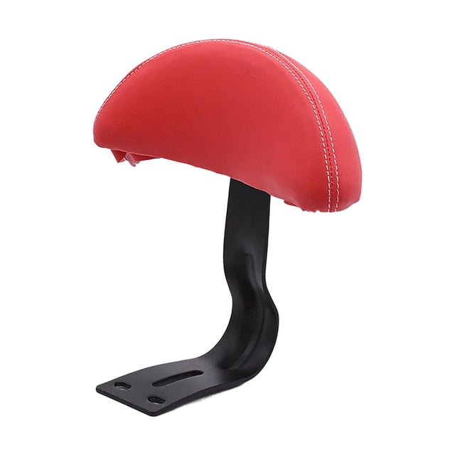 Backrest Cushion Cushion Pad for Electrical Car Motorcycle Scooter Backrest Electric Rear Backrest for Scooter Motorcycle , Red