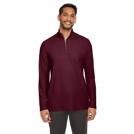 Core 365 Men's Fusion ChromaSoftâ„¢ Pique Quarter-Zip CE405