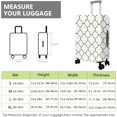 thumbnail image 5 of Travel Luggage Cover Suitcase Protector Fits 18-32 Inch Luggage Wheel Covers Patterned Travel Related Items Flower Luggage Protector Elastic Luggage Anti-scratch Suitcase Cover M, 5 of 5