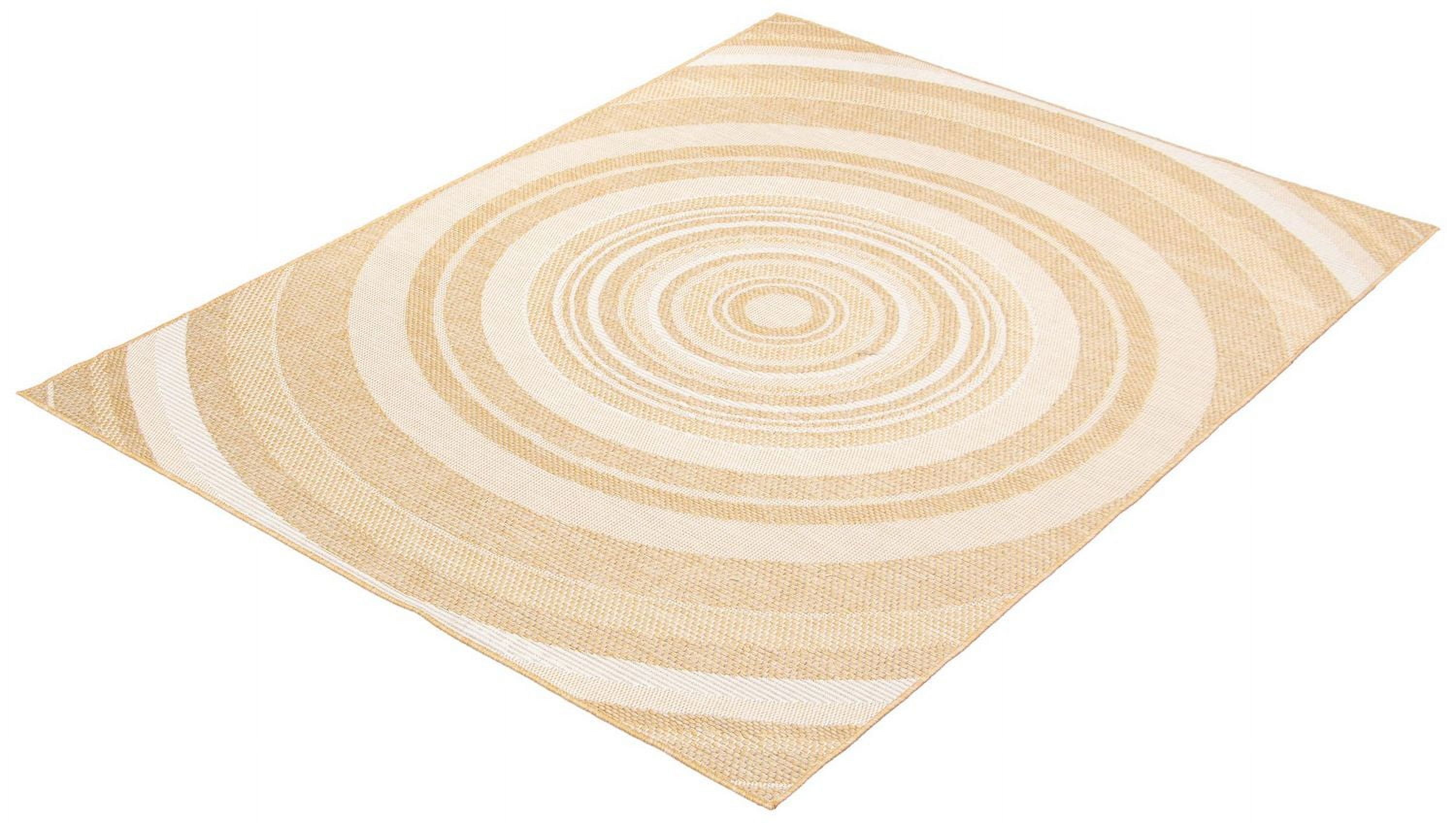 ECARPET Tapis d'Extérieur pour Patio, Terrasse, Jardin, Camping, Imperméable, Collection Veranda Modern
