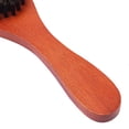 thumbnail image 2 of HLONK Wooden Comb Hairdressing Tool Bristle Brush Hairbrush Slick Back Gift for Friend Man, 2 of 6