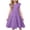 Purple, variant on Ketyyh-chn99 Tween Girls Summer Dresses Spaghetti Strap Princess Dresses Girls Summer Dresses Double Layer Flutter Sleeve Flowy A Line Casual Midi Dresses Size for 6-7 Years,Navy