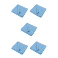 thumbnail image 3 of Decodeary 10 Pieces Microfiber Eyeglasses Camera Lens Cell Phones Cleaning Cloth Blue 5Set, 3 of 6