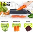 thumbnail image 2 of 16 multi-functional kitchen vegetable cutters, potato cutters, household dicers, grinders, vegetable slicers, 2 of 5