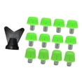 thumbnail image 4 of ZLight Football Shoe Spikes Replacement Football Boot Studs Nylon With Wrench For Soccer Cleats Rugby Enthusiasts Friends Green 8mm 11mm, 4 of 6
