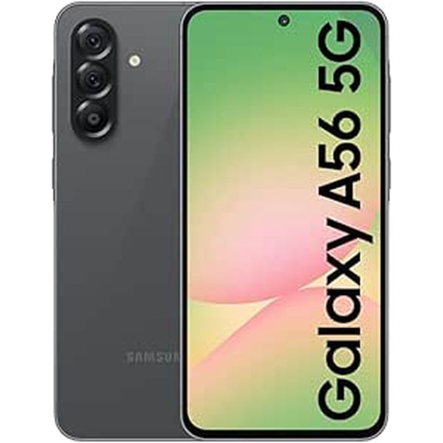 Nouveauté - Samsung Galaxy A56 5G 2025 Modèle Smartphone 8GB RAM + 128GB ROM | Double SIM | Empreinte & Verrouillage du visage Débloqué - Génial Graphite