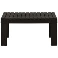 thumbnail image 3 of vidaXL 2 Piece Garden Lounge Set with Cushions Plastic Grey, 3 of 5