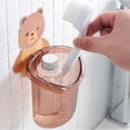 thumbnail image 4 of Rack Storage Adorable Bear Hug Toothbrush Holder Wall Organizer with Shelf for Toothpaste and Drying Rack No Drill Bathroom Convenience, 4 of 4