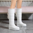 thumbnail image 1 of LSLJS Bottes d'Hiver pour Femmes, Bottes à Talons Hauts Plateforme en Coton pour Femmes Style Collège d'Hiver avec Nœud et Strass, 1 of 9