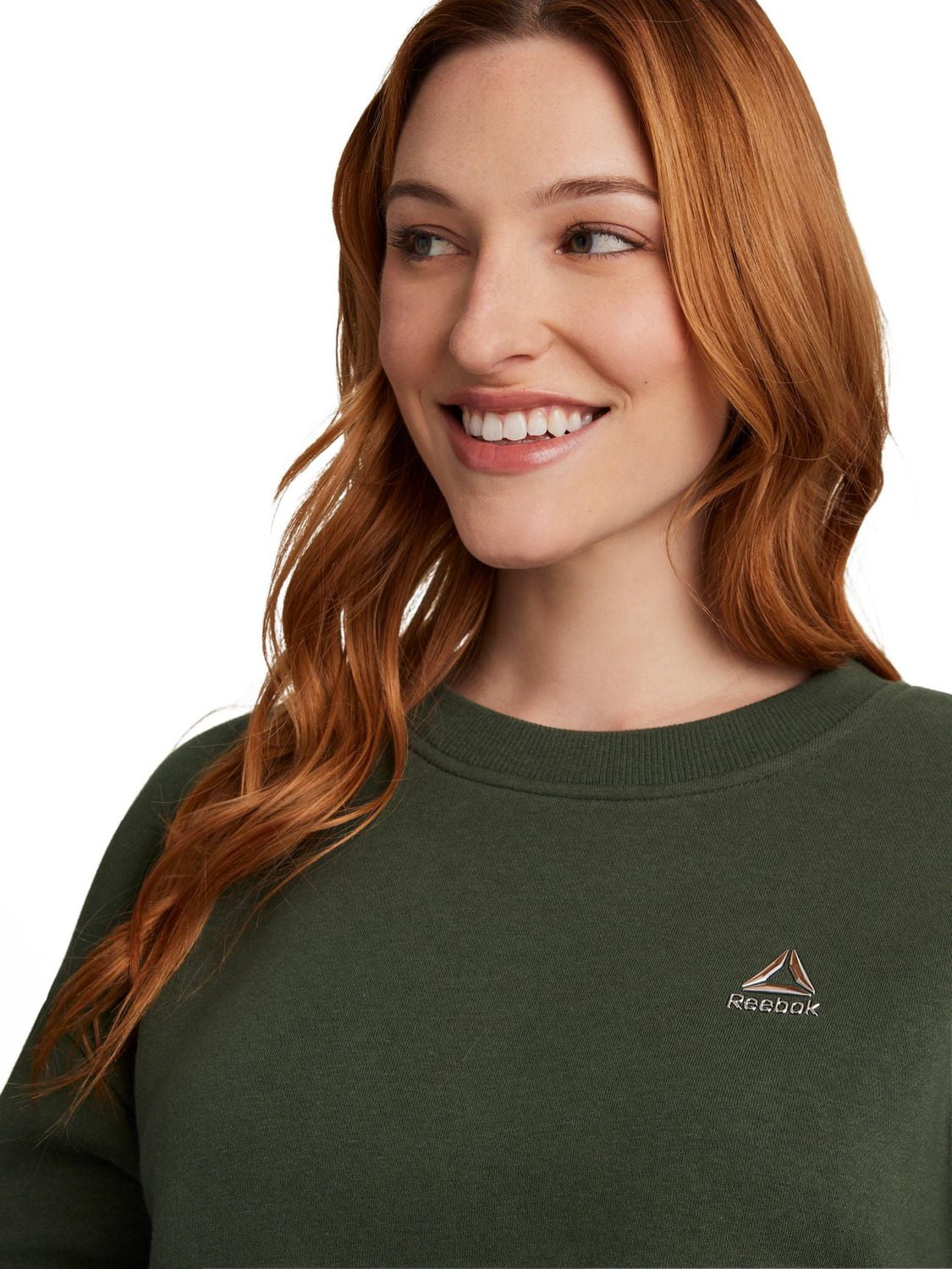 Reebok Women’s Game Day Fleece Oversize Crew