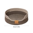 thumbnail image 3 of Birdeem Dog Beds for Small Dogs,Dog Beds for Small Dogs,Pet All Season Universal Hand Woven Sleeping Mat Scratching Board Small Dog Kennel Rattan Beds Small Dog Bed, 3 of 6