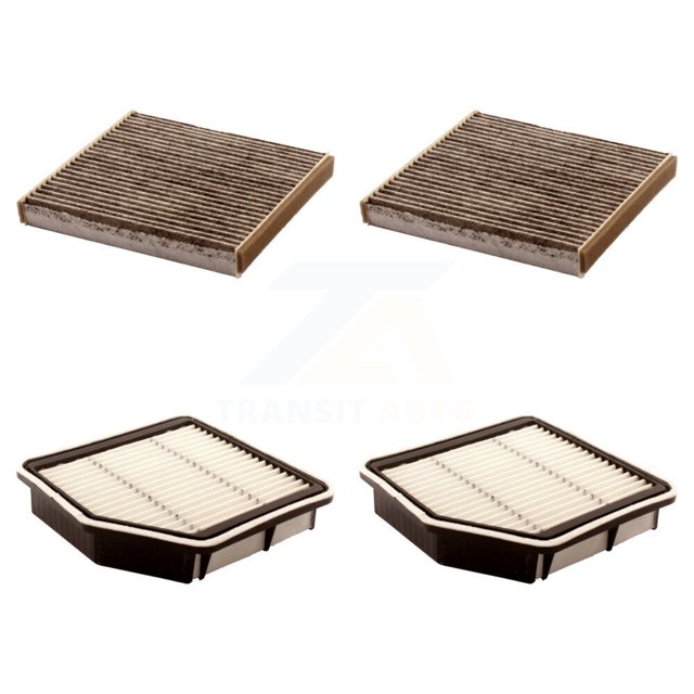 PUR 2x Air + 2x Cabin Filter (4 Total) Kit for Car Lexus IS250 IS350 GS350 GS430 KFL-100607