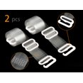 thumbnail image 2 of INSPIRE CHIC Women's Non-Slip Clear Bra Strap Replacement Invisible Shoulder Straps, 2 of 5