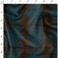 thumbnail image 3 of Soimoi Brown Poly Georgette Fabric Wild Animal Skin Print Sewing Fabric BTY 42 Inch Wide, 3 of 6