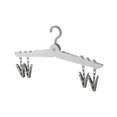 thumbnail image 1 of TopLLC Storage Bins Folding Clothes Hanger Portable Travel Multi Functional Plastic Clothes Hanger Storage Bags, 1 of 2