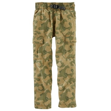 OshKosh B'gosh Cargos Camouflage à Enfiler pour Petits Garçons, 4 Enfants