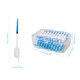 thumbnail image 4 of Anself  160PCS Interdental Brushes Ultra Tight Bristles Tooth Interdental Cleaners Silicone Toothpick Brush Cleaners Disposable  Brushes Between Teeth, 4 of 6