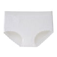 thumbnail image 1 of Girls Underwear Comfortable Triangle Pants Smooth Fit for Kids - Solid Color Briefs for Everyday Wear and, 1 of 2