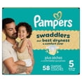thumbnail image 3 of Pampers Swaddlers Diapers, Size S5 (20-37 lbs), Absorbent, Keeps Baby Dry and Comfortable, Pediatrician Recommended Skin Safe Disposable Baby Diaper, 3 of 29