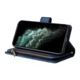 thumbnail image 2 of Case for iPhone 11 Pro Max Cover Zipper Pocket Wallet Case Magnetic Protective - Blue, 2 of 5
