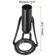 thumbnail image 2 of Unique Bargains 5.0mm Stainless Steel Fishing Rod Tip Repair Kit Pole Ring Guide Replacement, Black 8 Pack, 2 of 5
