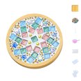 thumbnail image 2 of RKSTN Kitchen Utensils Set Kitchen Essentials Crafts Mosaicss Tile Set Wooden Cup Mats Mixed Color Mosaicss Set Crafts Pack 6ml Kitchen Decor, 2 of 5