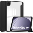 thumbnail image 1 of TFixol Slim Tri-Fold Protective Case for Samsung Galaxy Tab A9 & A9 Plus (8.7/11-Inch) with Pen Holder, Auto Wake/Sleep, Magnetic Closure, Transparent Design - Multiple Colors Available, 1 of 6