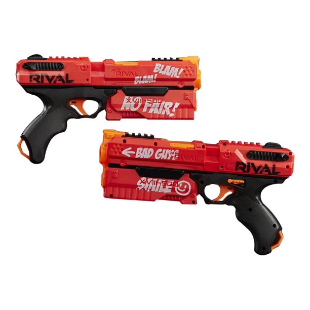 Nerf ナーフ ライバル デッドプール クロノス XVIII-500 Deadpool Nerf Rival Kronos XVIII-500 Blaster 2-Pack - Red and