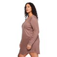 thumbnail image 4 of George Women's Plus Henley Nightshirt, 4 of 6