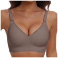 thumbnail image 1 of Women's Wireless Push Up Full Coverage Bra - Seamless Soft Support - Jelly Strip Technology, Nylon Spandex - S-XXXXL, 1 of 3
