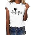 thumbnail image 1 of Birdeem Unisex T-Shirt Printed Pattern Casual Fashion Soild Color Short Sleeve Tops, 1 of 7